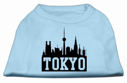 Camiseta para perros y gatos con serigrafía "Tokyo Skyline"