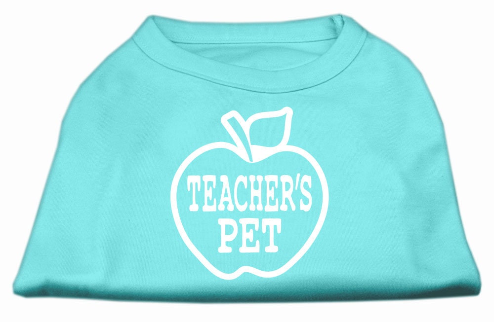 Camiseta para perros y gatos con serigrafía "Teacher's Pet"