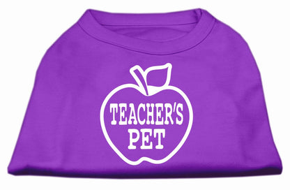 Camiseta para perros y gatos con serigrafía "Teacher's Pet"