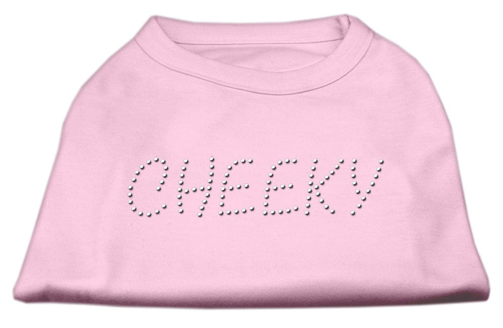 Camiseta para perros y gatos con diamantes de imitación, "Cheeky"