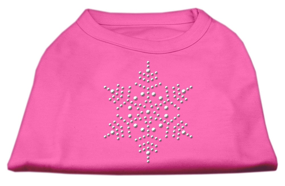 Pet Dog & Cat Shirt Rhinestone, "Snowflake"