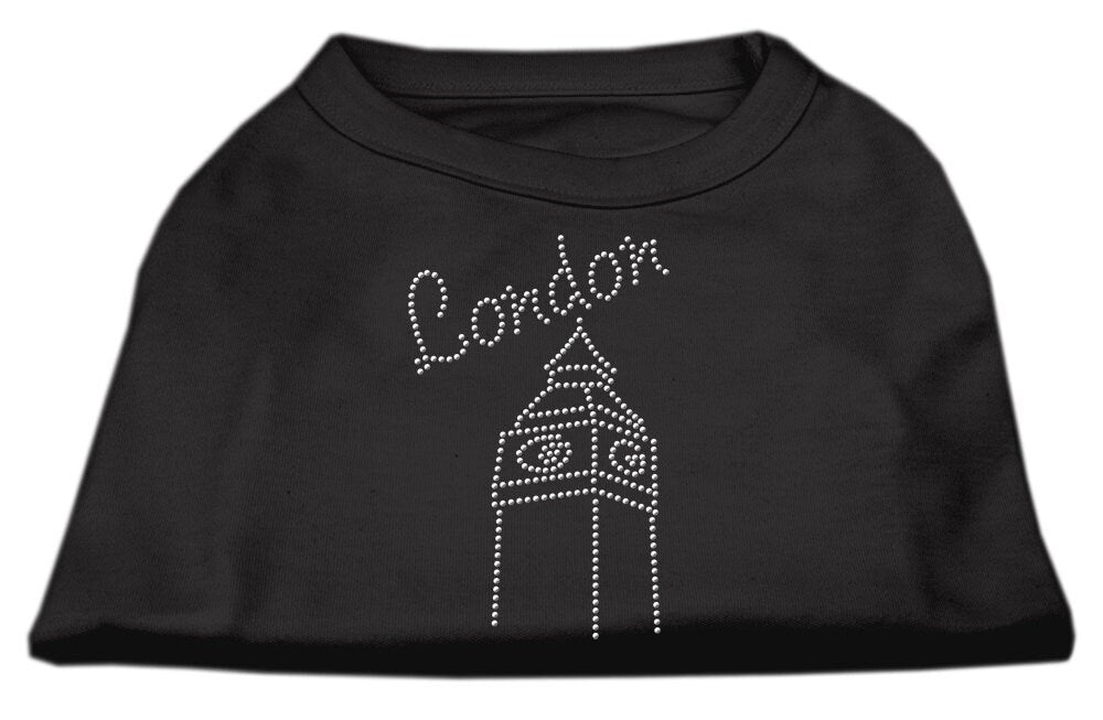 Pet Dog & Cat Shirt Rhinestone, "London"