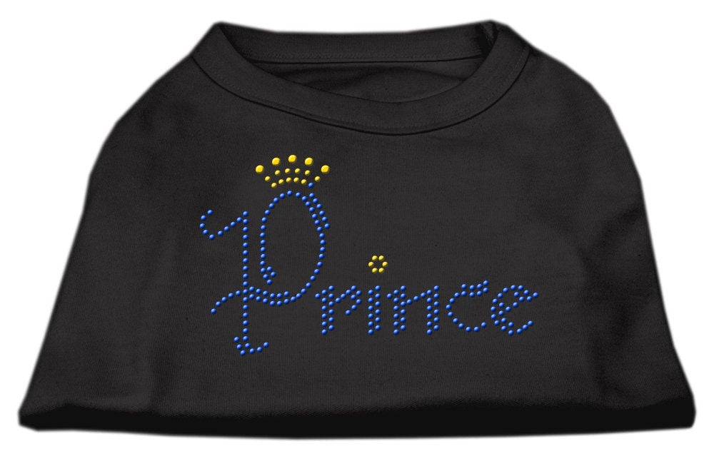 Camiseta para perros y gatos con diamantes de imitación, "Prince"