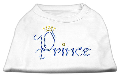 Camiseta para perros y gatos con diamantes de imitación, "Prince"