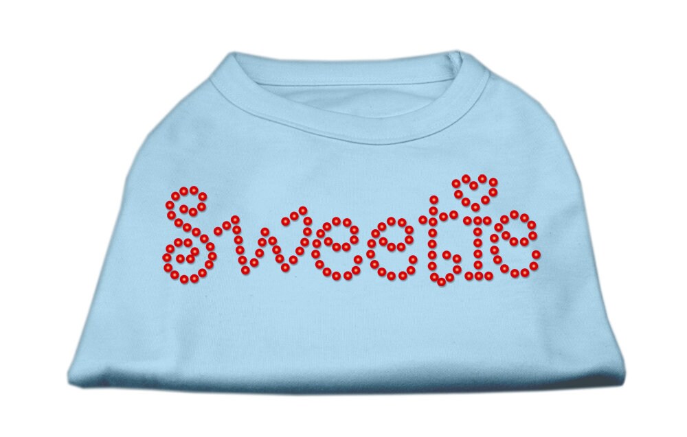 Pet Dog & Cat Shirt Rhinestone, "Sweetie"