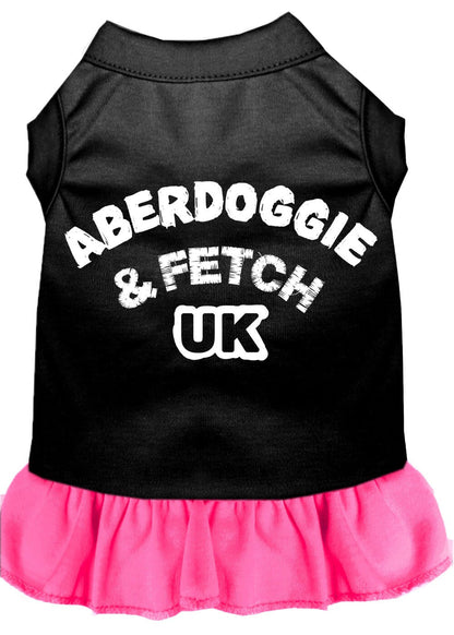 Dog Dress, Dog Dress, Screen Printed, "Aberdoggie & Fetch UK"