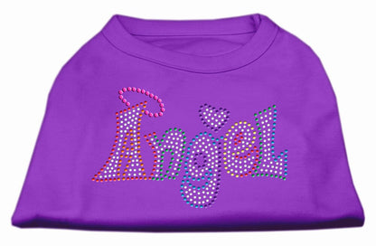 Pet Dog & Cat Shirt Rhinestone, "Technicolor Angel"