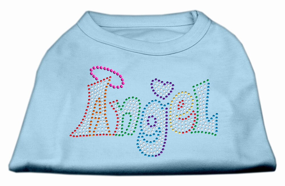 Pet Dog & Cat Shirt Rhinestone, "Technicolor Angel"