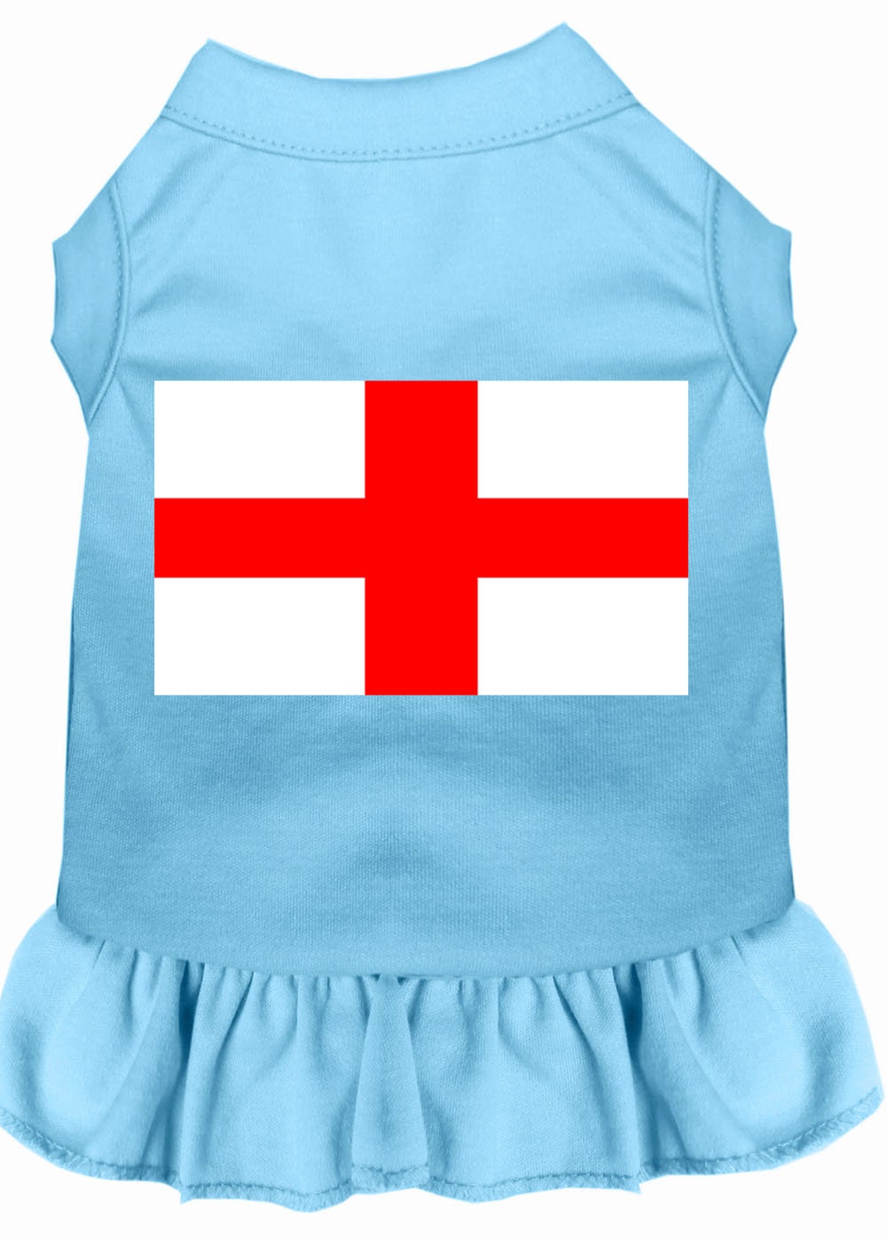 Dog Dress, Pet Dog & Cat Dress Screen Printed, "St. George's Cross"