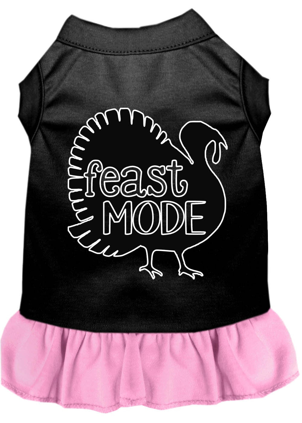 Vestido para perro y gato con estampado de Acción de Gracias, "Feast Mode"