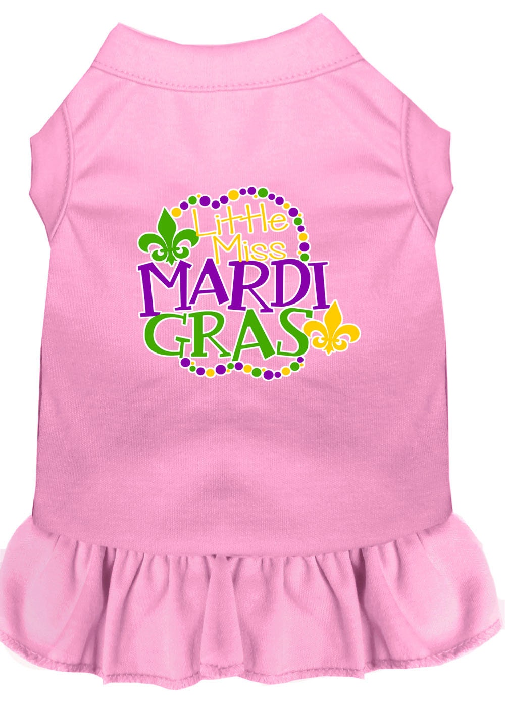 Pet Dress "Little Miss Mardi Gras"