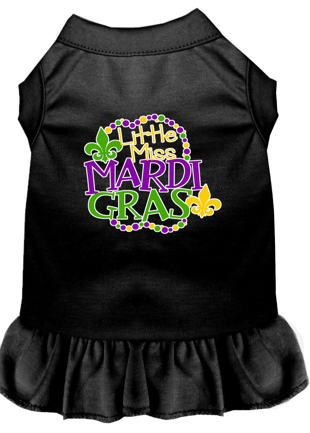 Pet Dress "Little Miss Mardi Gras"