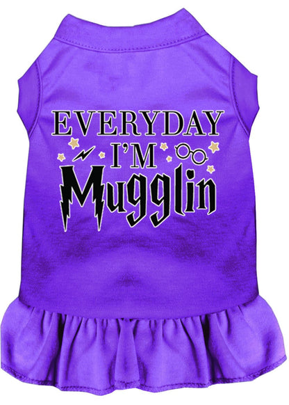 Pet Dress "Everyday I'm Mugglin"