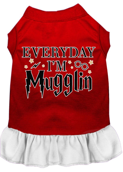 Pet Dress "Everyday I'm Mugglin"