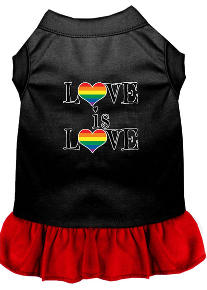 Pet Dress "Love Is Love"