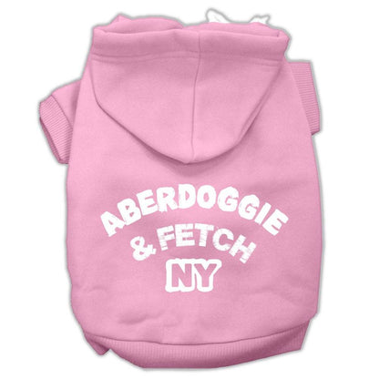 Pet Hoodie "Aberdoggie & Fetch NY"