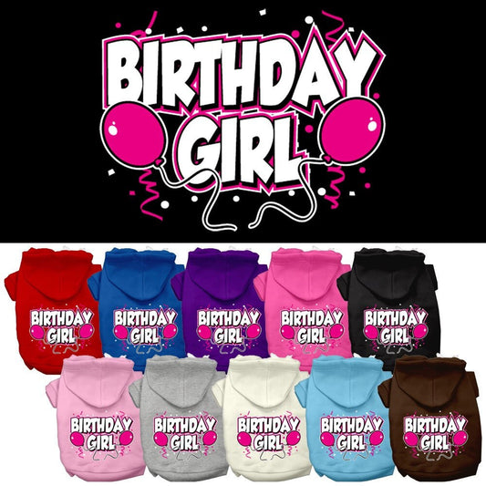 Pet Hoodie "Birthday Girl"