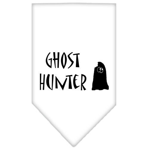 Halloween Pet and Dog Bandana Screen Printed, "Ghost Hunter"