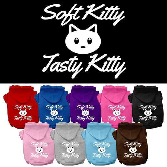 Pet Hoodie "Soft Kitty, Tasty Kitty"