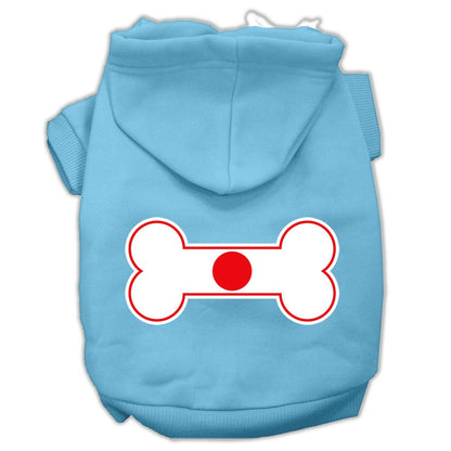 Pet Hoodie "Bone Flag Japan"