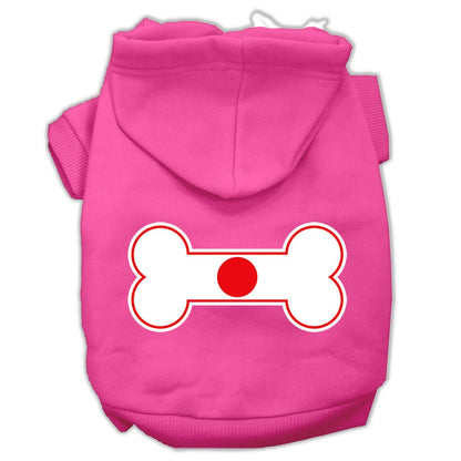 Pet Hoodie "Bone Flag Japan"
