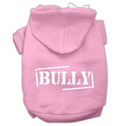 Sudadera con capucha para mascotas, perros y gatos serigrafiada, "Bully"