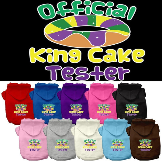 Pet Hoodie "King Cake Tester"