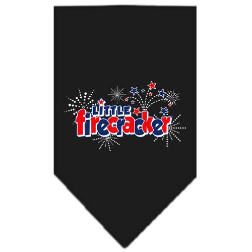 Bandana para mascotas y perros serigrafiada, "Little Firecracker"