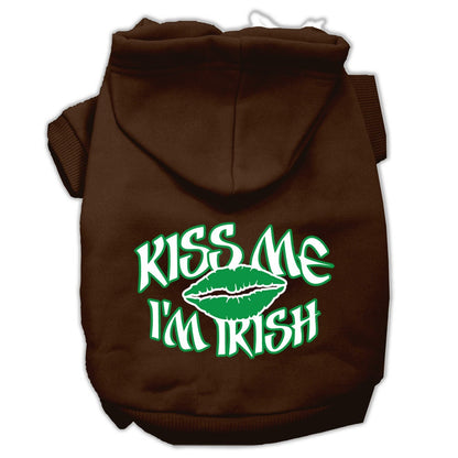 Pet Hoodie "Kiss Me I'm Irish"