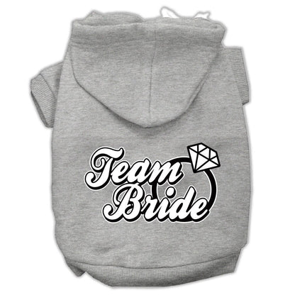 Pet Hoodie "Team Bride"