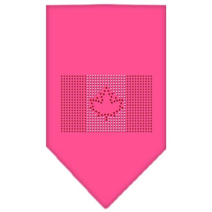 Bandana para mascotas y perros con diamantes de imitación, "bandera canadiense"