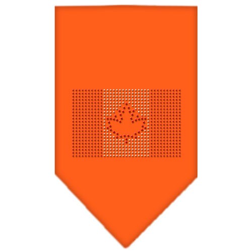 Bandana para mascotas y perros con diamantes de imitación, "bandera canadiense"