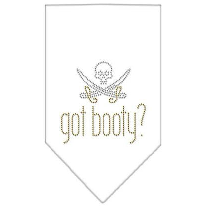 Bandana para mascotas y perros con diamantes de imitación, "Got Booty"