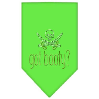 Bandana para mascotas y perros con diamantes de imitación, "Got Booty"