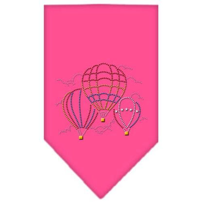 Bandana para mascotas y perros con diamantes de imitación, "Globo aerostático"