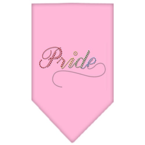 Bandana para mascotas y perros con diamantes de imitación, "Pride"