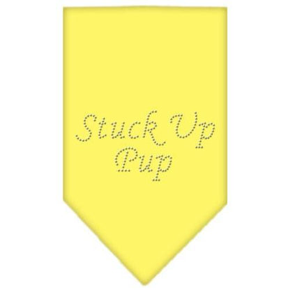 Pet and Dog Bandana Rhinestone, "Stuck Up Pup"