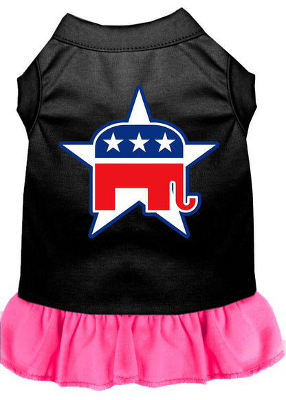 Pet Dress Screen Printed, "Republican"