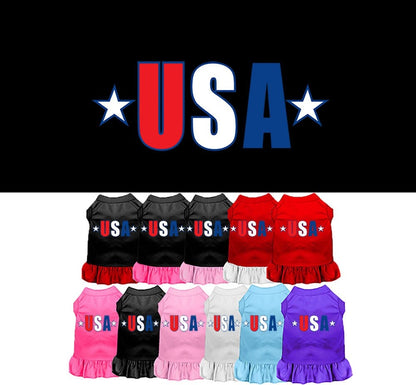 Pet Dress "USA Star"