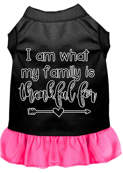 Pet Dress "I Am What My Family Is Thankful For"