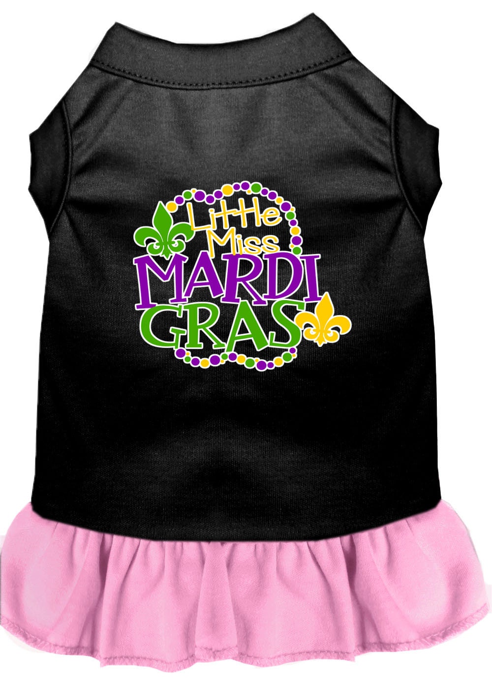 Pet Dress "Little Miss Mardi Gras"