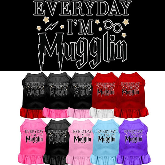 Pet Dress "Everyday I'm Mugglin"