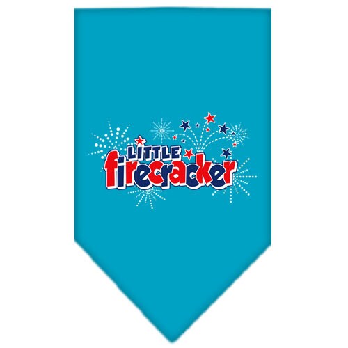 Bandana para mascotas y perros serigrafiada, "Little Firecracker"