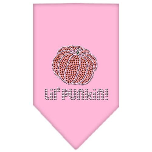 Bandana para perros y mascotas de Halloween con diamantes de imitación, "Lil Punkin"