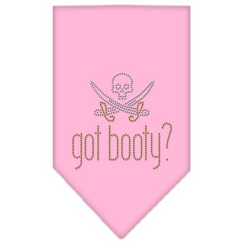 Bandana para mascotas y perros con diamantes de imitación, "Got Booty"