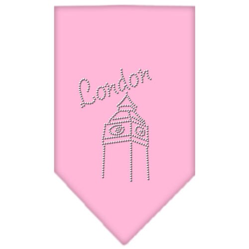 Bandana para mascotas y perros con diamantes de imitación, "Londres"