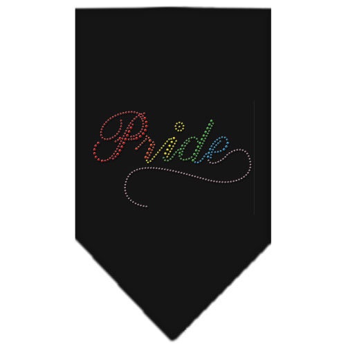 Bandana para mascotas y perros con diamantes de imitación, "Pride"