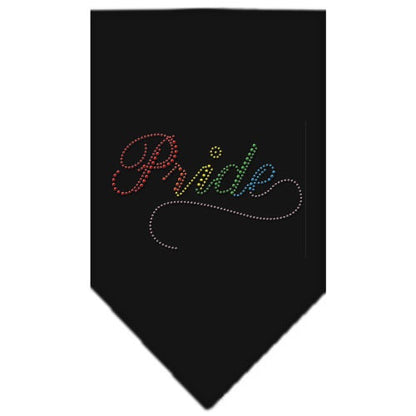 Bandana para mascotas y perros con diamantes de imitación, "Pride"