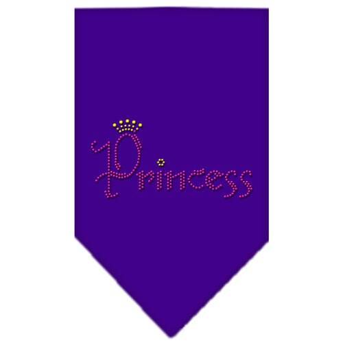 Pet and Dog Bandana Rhinestone, "Princess"