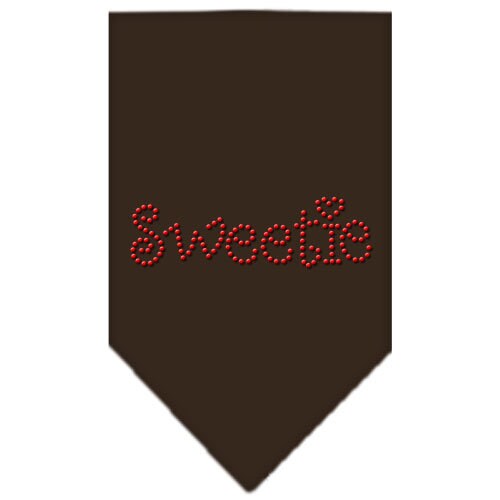 Pet and Dog Bandana Rhinestone, "Sweetie"